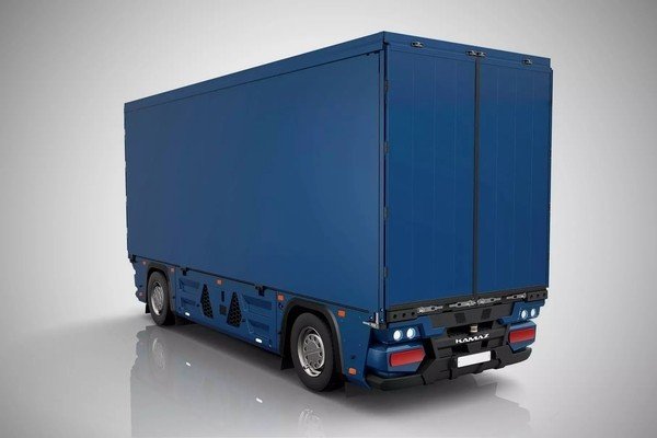 «КамАЗ» показал беспилотный грузовик без кабины