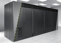 Суперкомпьютеры семейства IBM BlueGene/Q построены на шестнадцатиядерных процессорах Power BQC. Источник: ШИЬ